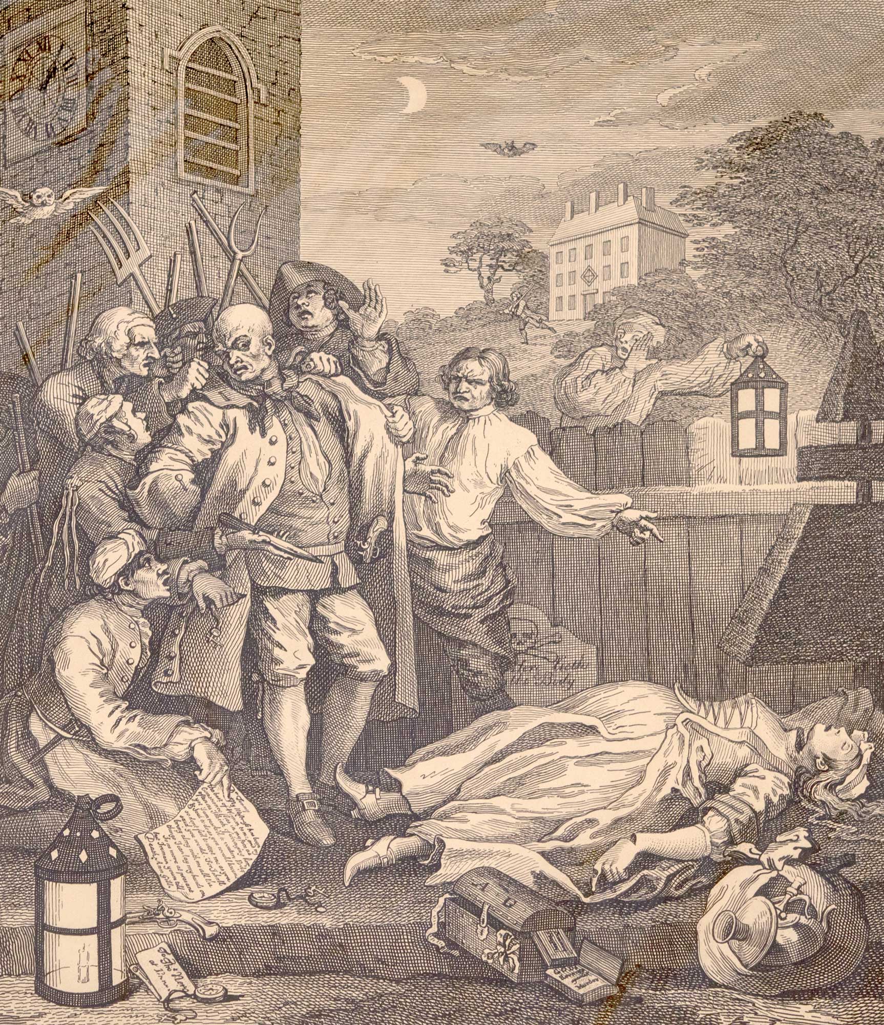 DETAIL: William Hogarth - Cruelty is Perfection