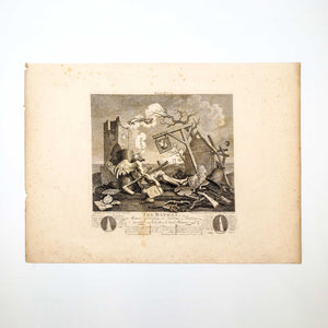 William Hogarth - Tailpiece or The Bathos